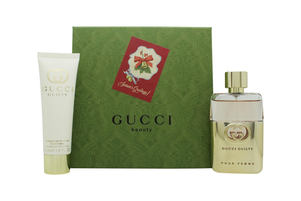 Gucci Guilty Pour Femme Presentset 50ml EDP + 50ml Body Lotion - Julupplaga Gucci