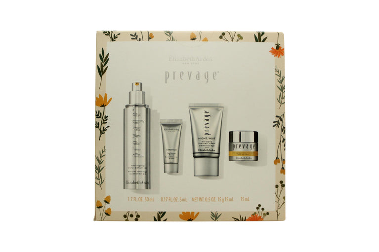 Elizabeth Arden Prevage Gift Set 50ml Prevage Anti-Aging Daily Serum 2.0 + 15ml Prevage Overnight Cream + 15ml Prevage Anti-Aging Moisture Cream SPF30 + 5ml Superstart Skin Renewal Booster Elizabeth Arden