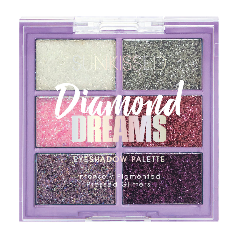 Sunkissed Diamond Dreams Glitter Eye Shadow Palette 6 x 1.1g Sunkissed