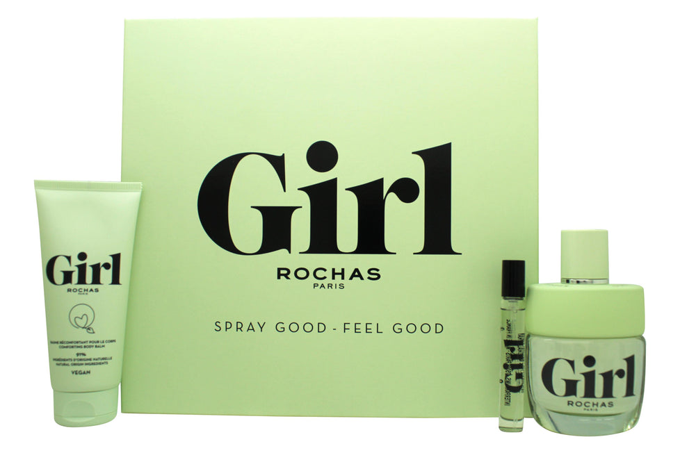 Rochas Girl Presentset 100ml EDT + 7.5ml EDT + 100ml Body Lotion Rochas