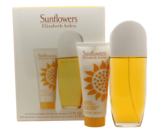 Elizabeth Arden Sunflowers Giftset 100ml EDT + 100ml Body Lotion Elizabeth Arden