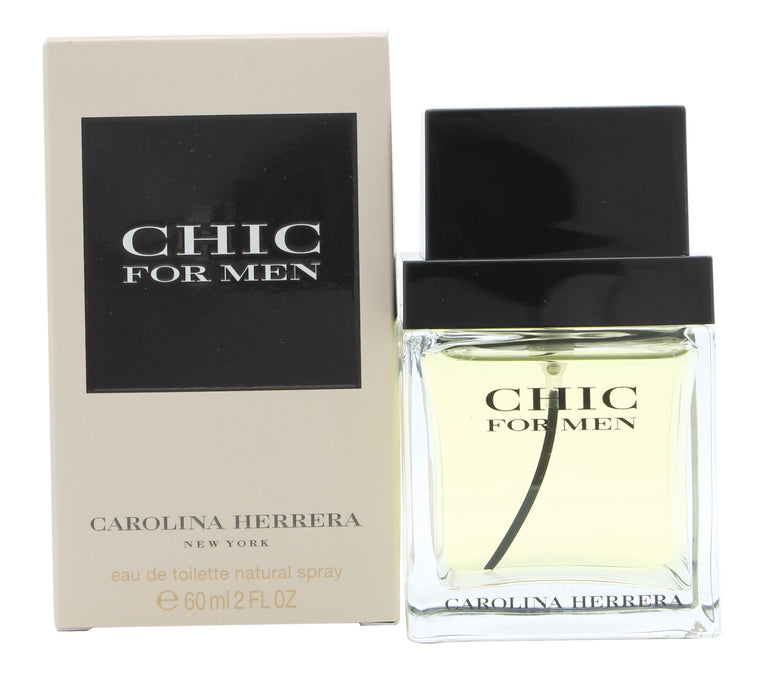 Carolina Herrera Chic For Men Eau De Toilette 60ml Sprej Carolina Herrera