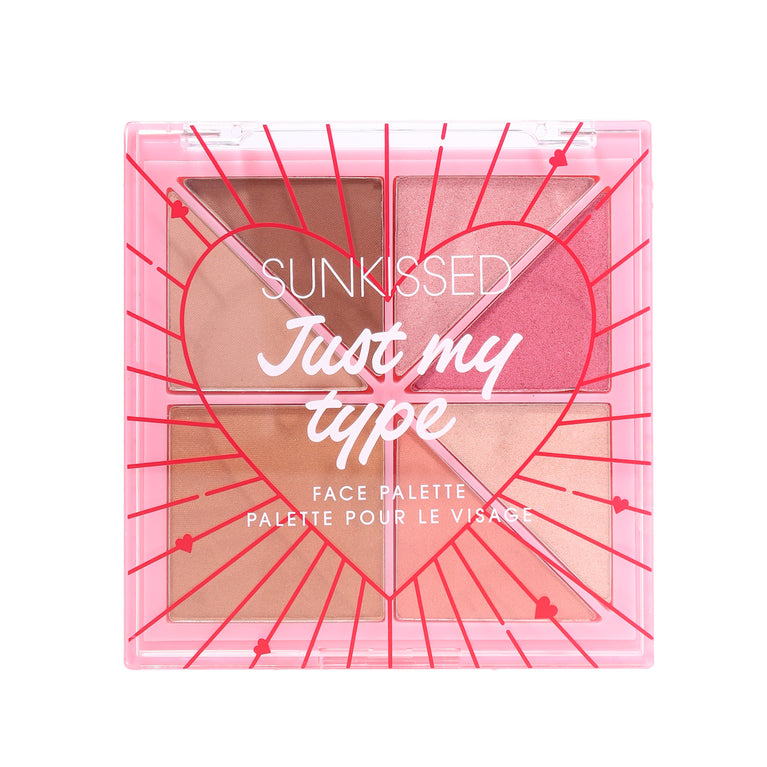 Sunkissed Just My Type Face Palette - 7 Shades Sunkissed