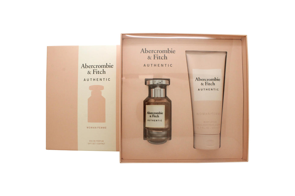 Abercrombie & Fitch Authentic Kvinna Presentset 50ml EDP + 200ml Body Lotion Abercrombie & Fitch