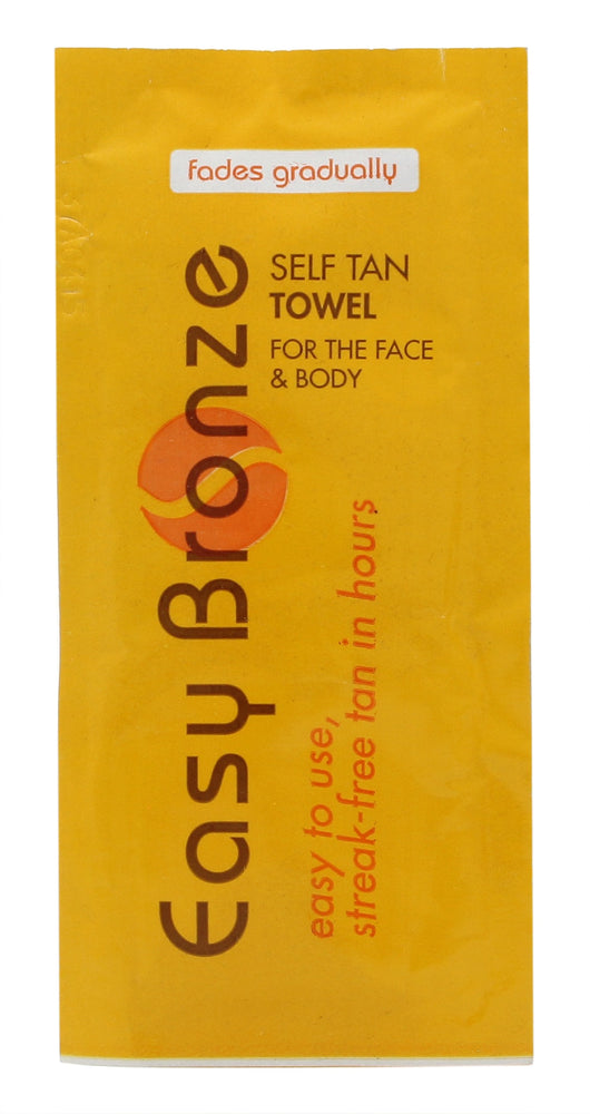 Lentheric Easy Bronze Self Tan Towel Sachet x 1 Lentheric