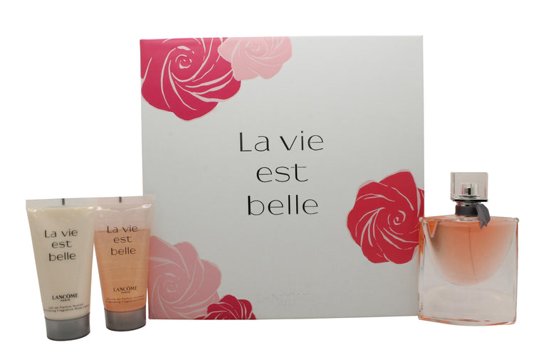 Lancome La Vie Est Belle Presentset 50ml EDP + 50ml Duschgel + 50ml Body Lotion Lancôme