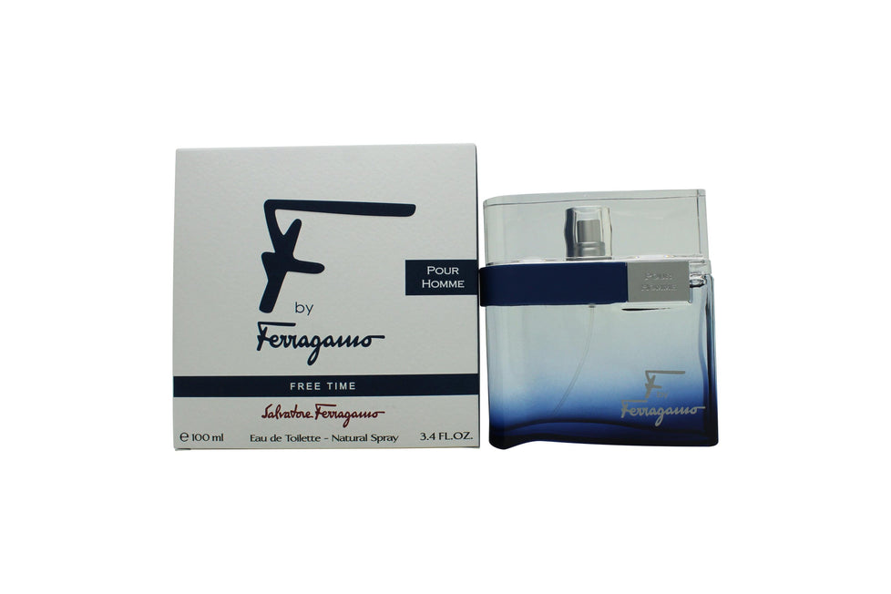 Salvatore Ferragamo F by Ferragamo Free Time Eau de Toilette 100ml Sprej Salvatore Ferragamo