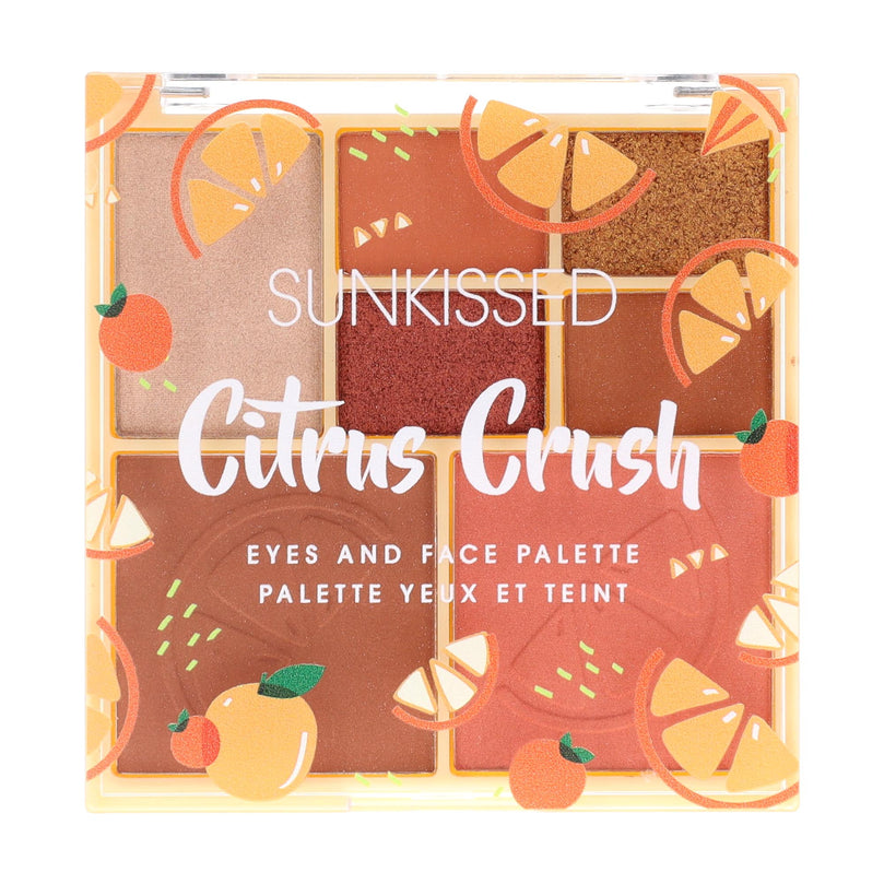 Sunkissed Citrus Crush Face Palette 15.6g Sunkissed