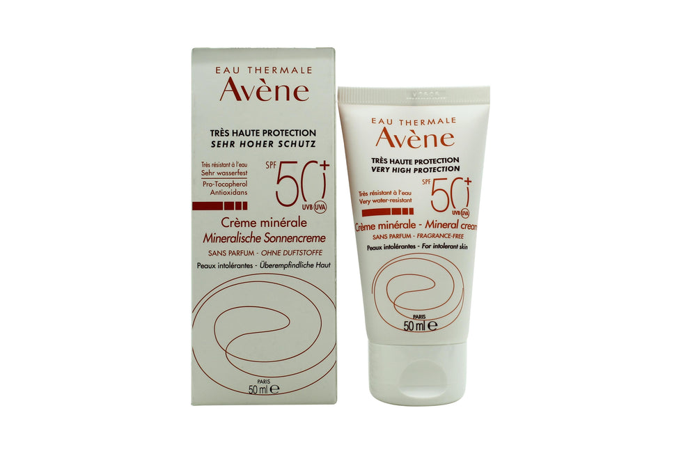 Avène Suncare Mineral Cream for Face SPF50+ 50ml Avène