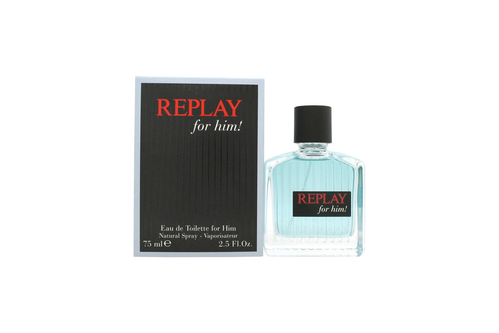 Replay For Him Eau de Toilette 75ml Sprej Replay