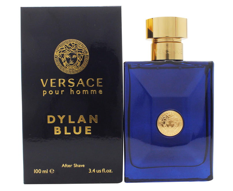 Versace Pour Homme Dylan Blue Aftershave Lotion 100ml Splash Versace