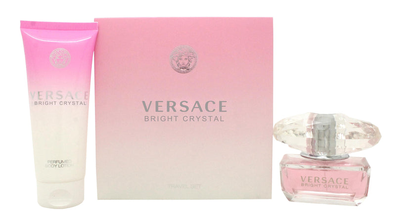 Versace Bright Crystal Giftset 50ml EDT + 100ml Body Lotion Versace