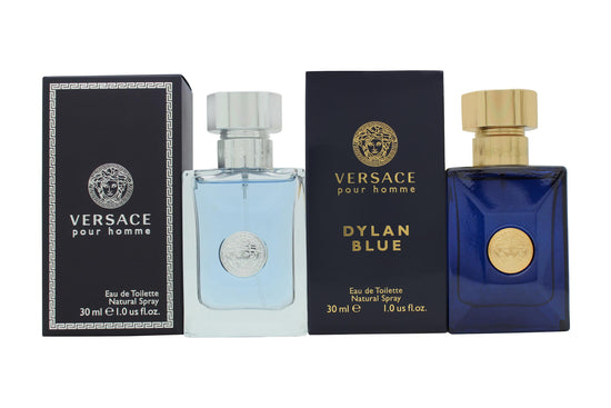 Versace Homme Presentset 30ml Pour Homme EDT + 30ml Pour Homme Dylan Blue EDT Versace