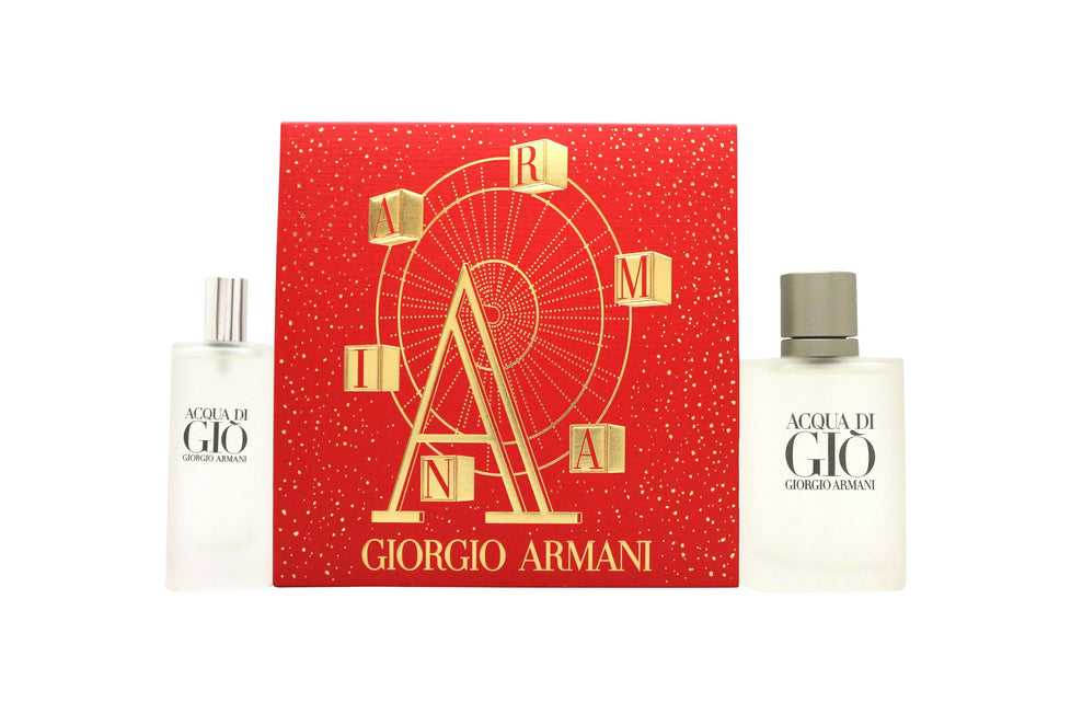 Giorgio Armani Acqua Di Gio Christmas Gift Set 50ml EDT + 15ml EDT Giorgio Armani