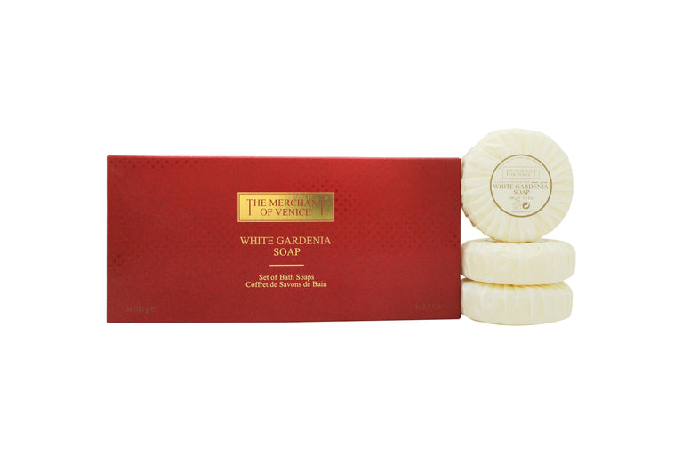 The Merchant of Venice White Gardenia Tvål 3 x 100g The Merchant of Venice