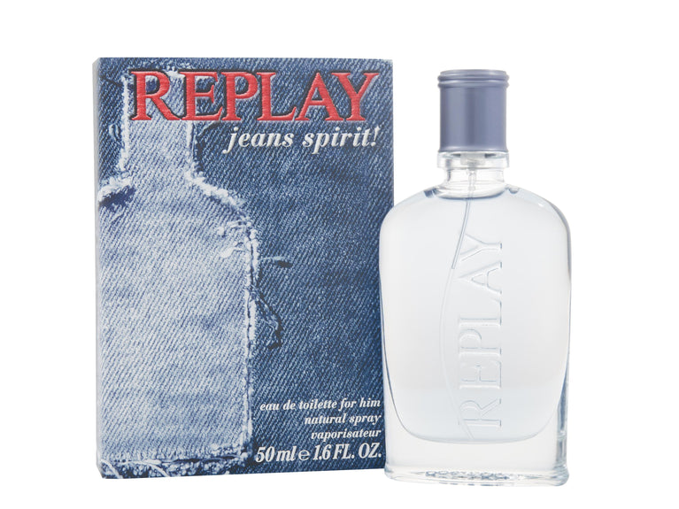 Replay Jeans Spirit! for Him Eau de Toilette 50ml Sprej Replay