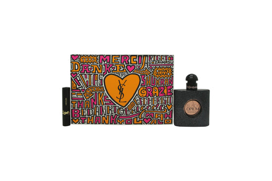 Yves Saint Laurent Black Opium Gift Set 50ml EDP + 2ml Lash Clash Mascara + Pouch Yves Saint Laurent