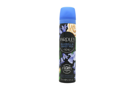 Yardley English Bluebell & Sweet Pea 75ml Kroppsspray Yardley