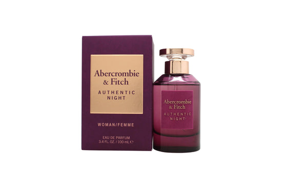 Abercrombie & Fitch Authentic Night Eau de Parfum 100ml Spray Abercrombie & Fitch