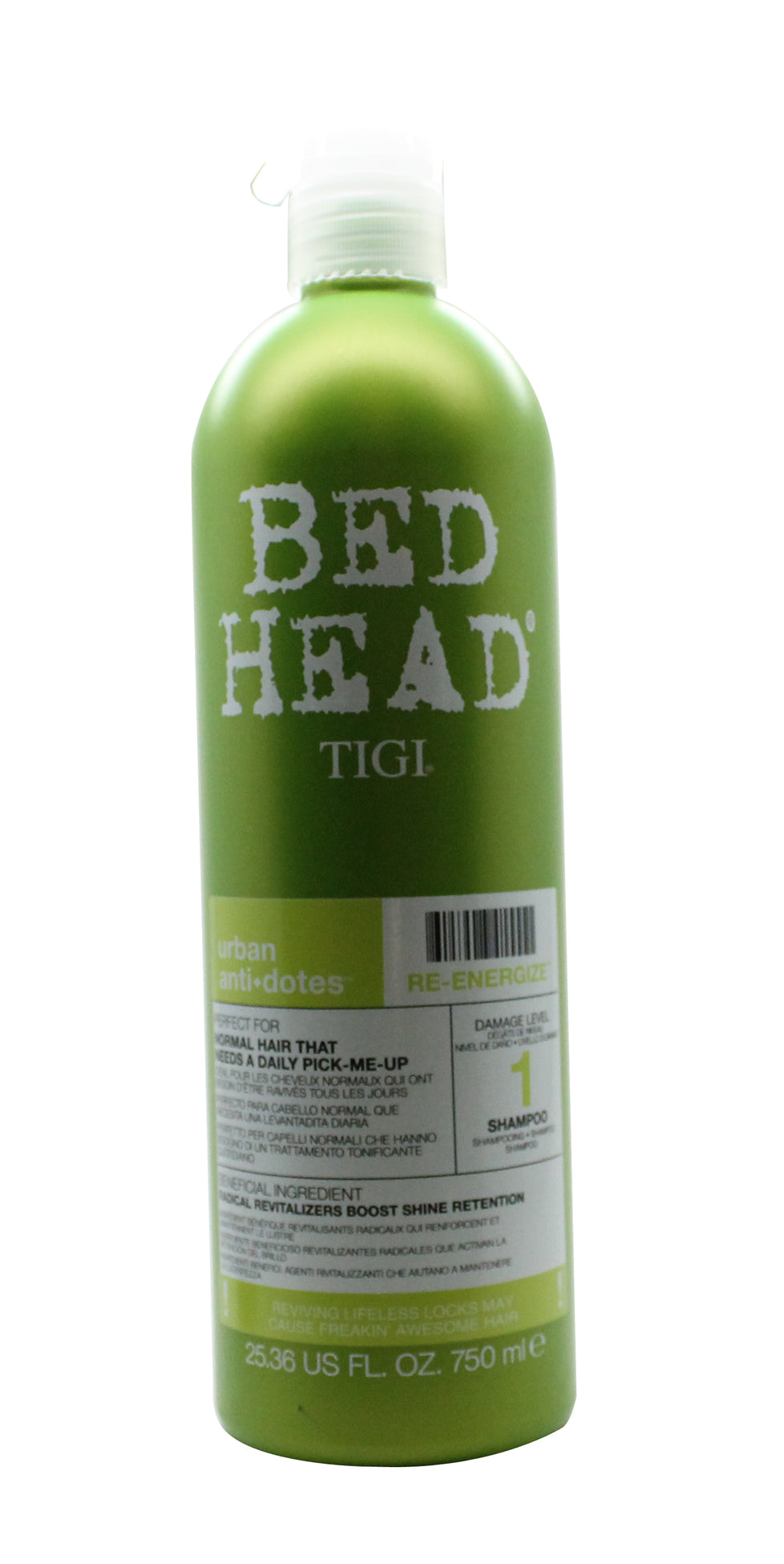 Tigi Bed Head Urban Antidotes Re-Energize Schampo 750ml Tigi