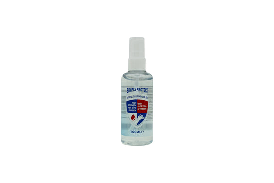 Simply Protect Alcohol Cleansing Hand Gel 100ml Simply Protect