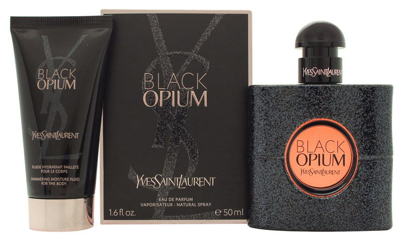 Yves Saint Laurent Black Opium Gift Presentset 50ml EDP + 50ml Body Lotion Yves Saint Laurent