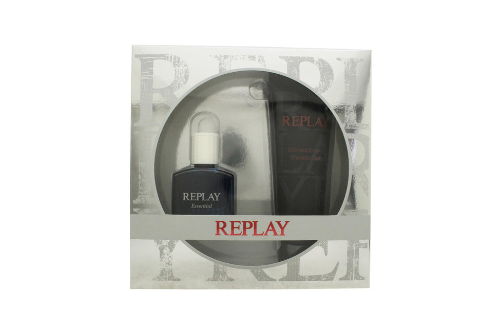 Replay Essential för Honom Presentset 30ml EDT Sprej + 100ml Duschgel Replay