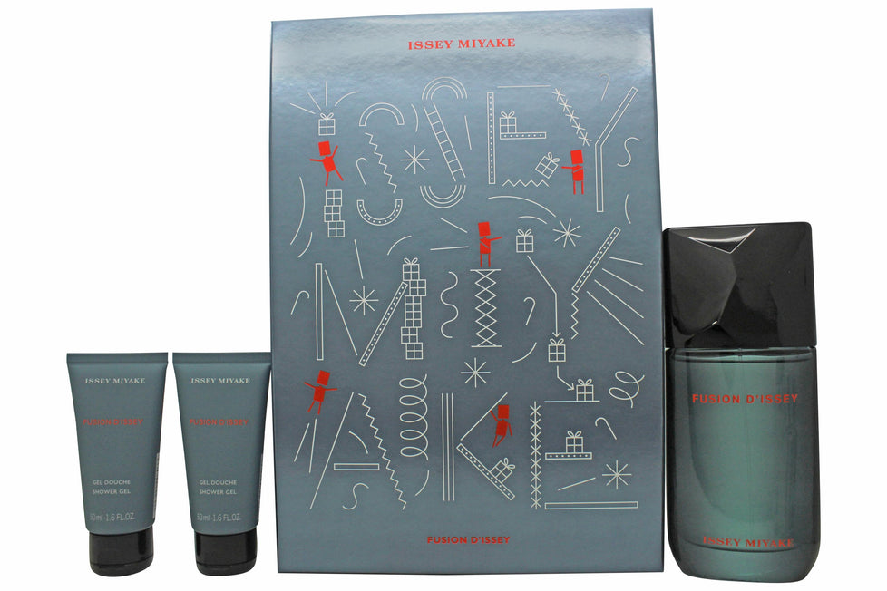 Issey Miyake Fusion d'Issey Presentset 100ml EDT + 50ml Shower Gel + 50ml Shower Gel Issey Miyake