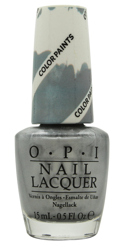 OPI Color Paints Collection Nail Polish 15ml - Silver Canvas Undercoat OPI