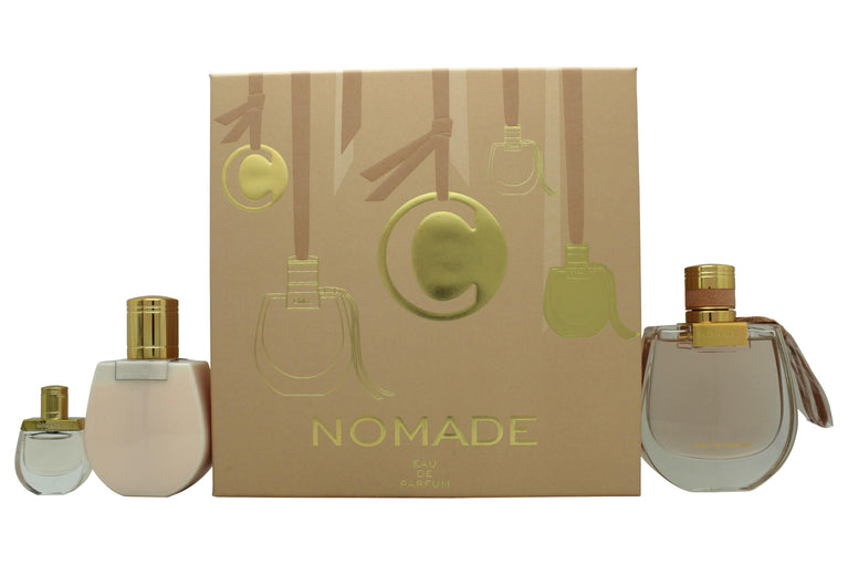 Chloe Nomade Presentset 75ml EDP + 5ml EDP + 100ml Body Lotion Chloe