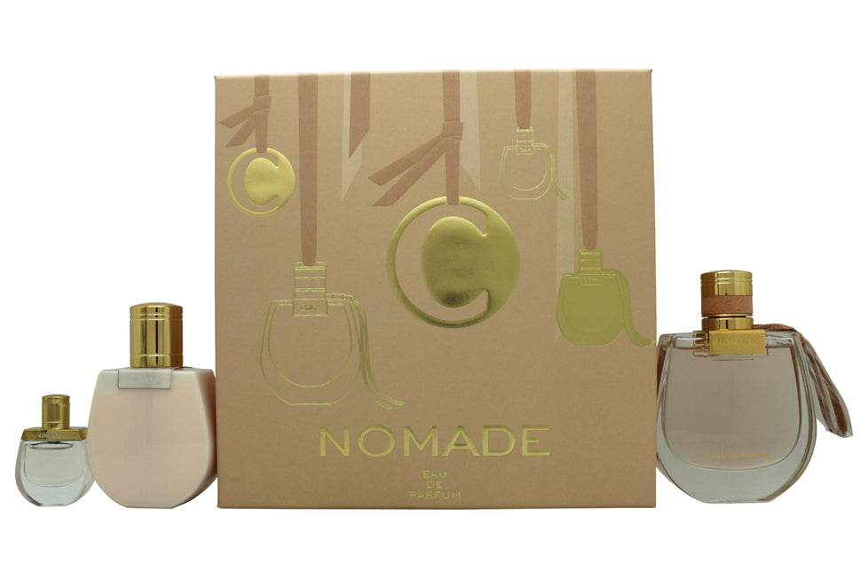 Chloe Nomade Presentset 75ml EDP + 5ml EDP + 100ml Body Lotion Chloe