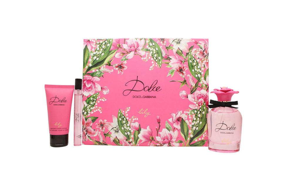 Dolce & Gabbana Dolce Lily Presentset 75ml EDT + 10ml EDT + 50ml Body Lotion Dolce & Gabbana