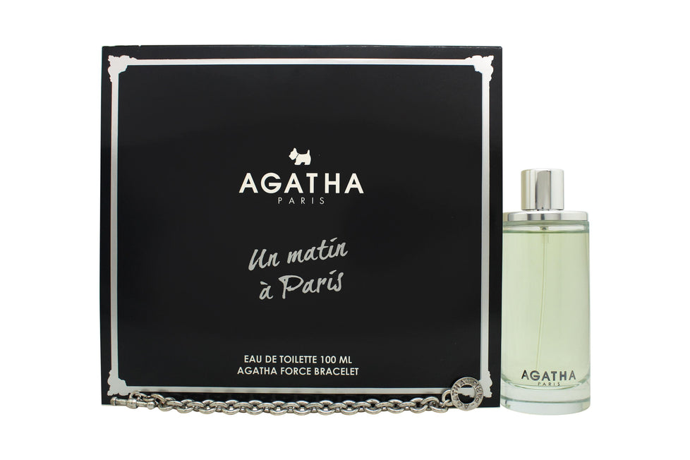 Agatha Paris Un Matin à Paris Presentset 100ml EDT Sprej + Armband (Detta Presentset innehåller:1 x 100 ml EDT-Sprej1 x Armband) Agatha Paris