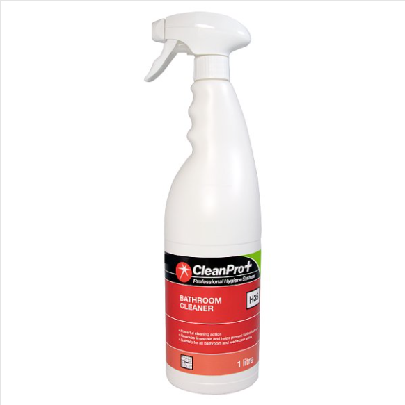 Clean Pro+ Bathroom Cleaner H35 1 Litre British Hypermarket-uk