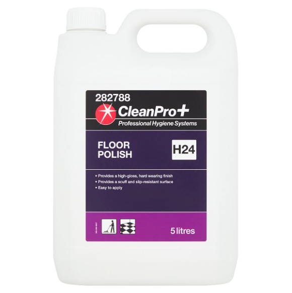 CleanPro+ Floor Polish H24 5 Litres - Case of 1 CleanPro+