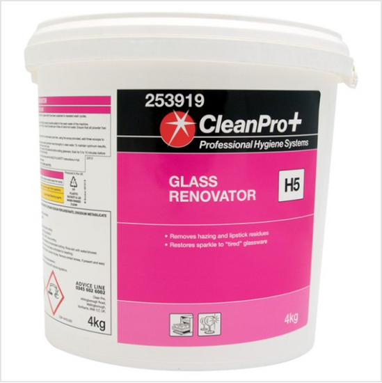 CleanPro+ Glass Renovator H5 4kg - Case of 1 CleanPro+