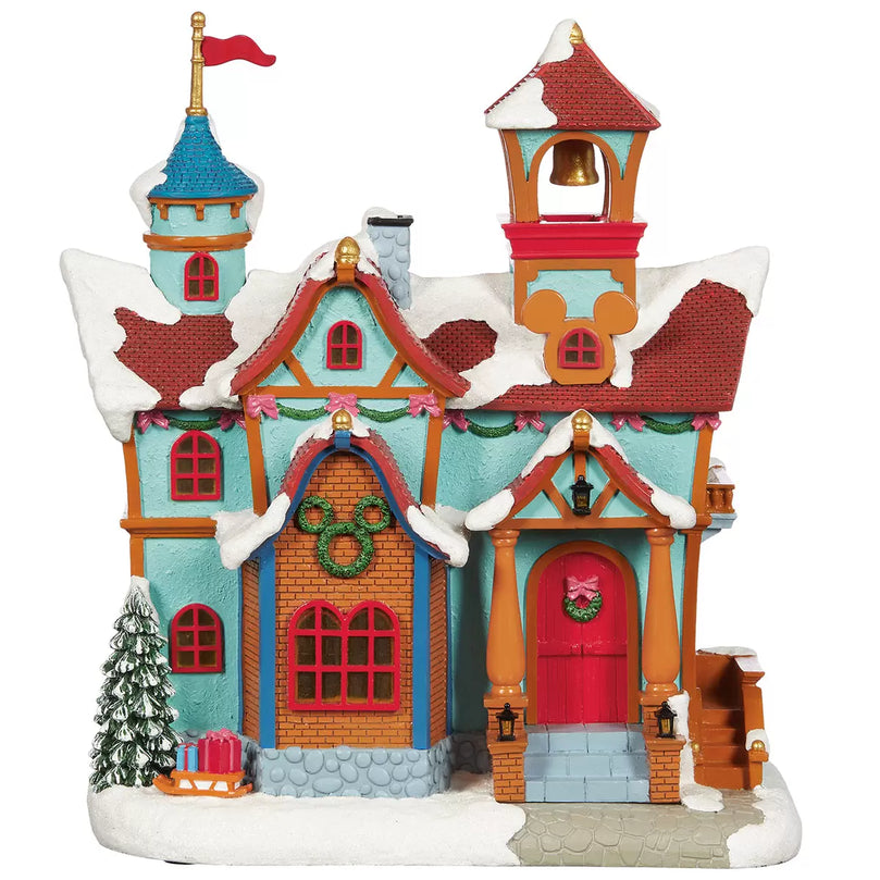 Disney 13 Piece Christmas Village with Lights & Sounds Disney