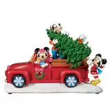 9 Inch (23cm) Disney Christmas Truck with Music and LED Lights Disney