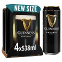 Guinness Draught Stout Beer 4.1% vol 4x538ml Cans (Case of 6) Guinness