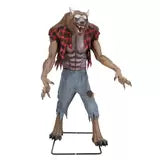 7ft (2.1m) Animated Werewolf with LCD Eyes Halloween