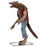 7ft (2.1m) Animated Werewolf with LCD Eyes Halloween