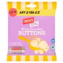 Jack's White Chocolate Buttons 80g [PM 89p], Case of 12 Jack's