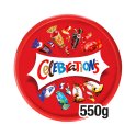 Celebrations Milk Chocolate & Biscuit Bars Sharing Tub 550g Celebrations