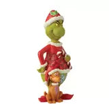 20 Inches (51cm) Jim Shore Grinch and Max Statue Hand Painted Christmas