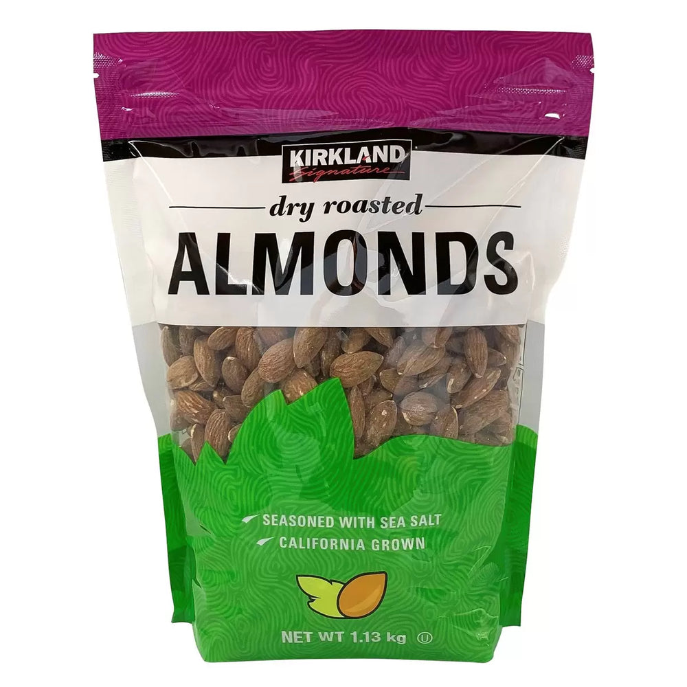 Kirkland Signature Dry Roasted Almonds, 1.13kg Kirkland Signature