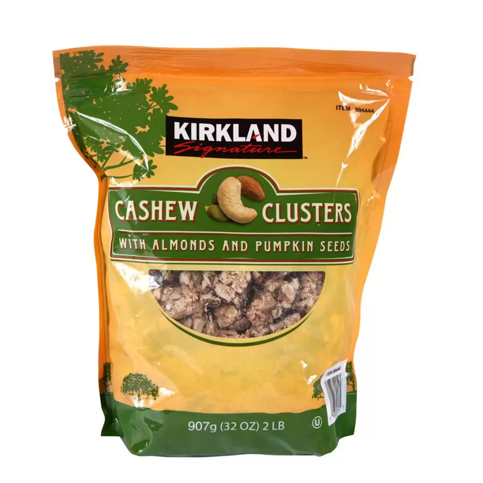 Kirkland Signature Cashew Clusters with Almonds & Pumpkin Seeds, 907g Kirkland Signature