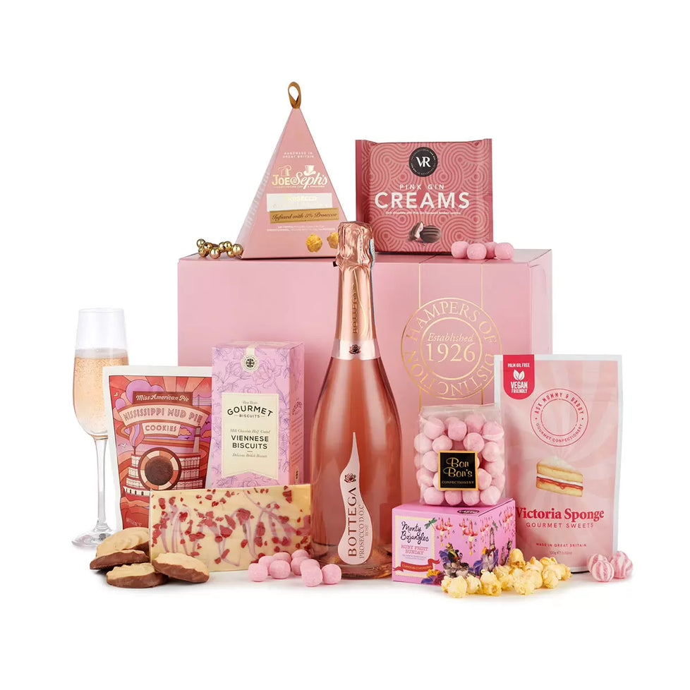 Luxury Rose Prosecco Gift Hamper Luxury