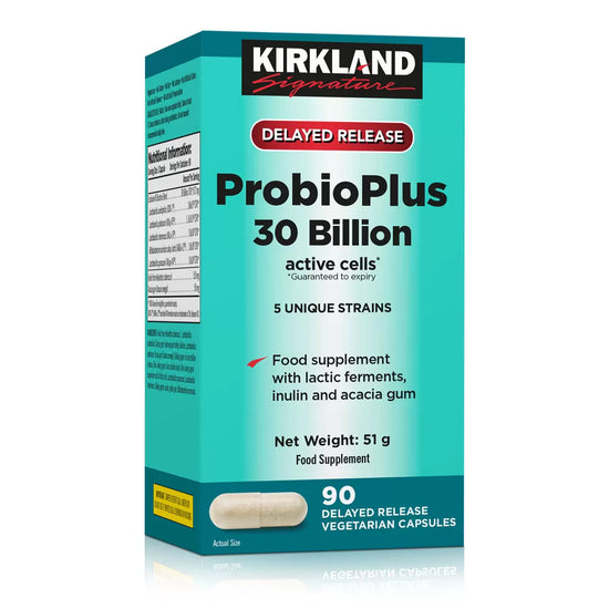 Kirkland Signature ProbioPlus 30 Billion, 90 Capsules Kirkland Signature