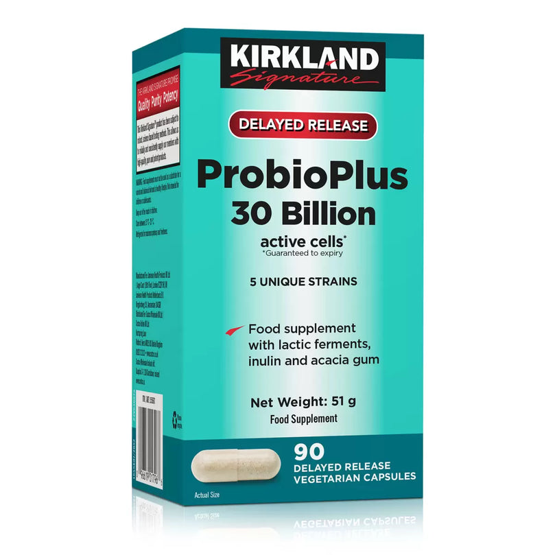 Kirkland Signature ProbioPlus 30 Billion, 90 Capsules Kirkland Signature