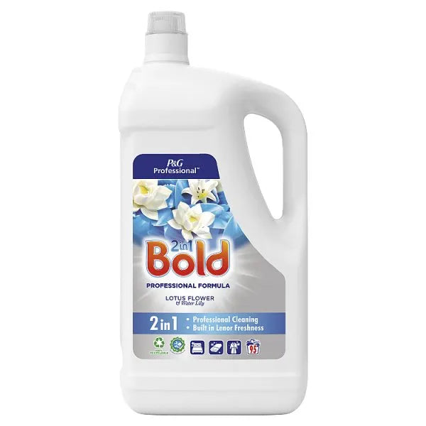 Bold 2In1 Professional Washing Liquid Detergent Lavender & Camomile 90 Washes 4.05L P&G Professional